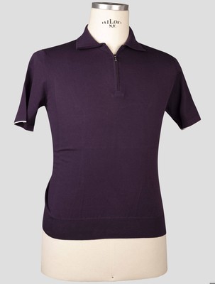Fioroni Purple Cotton Polo FI110 Man