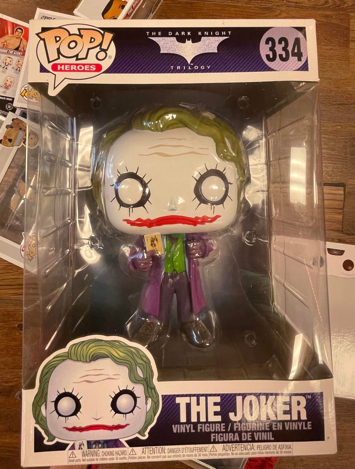 Funko Pop! DC The Dark Knight Trilogy - The Joker #334 10