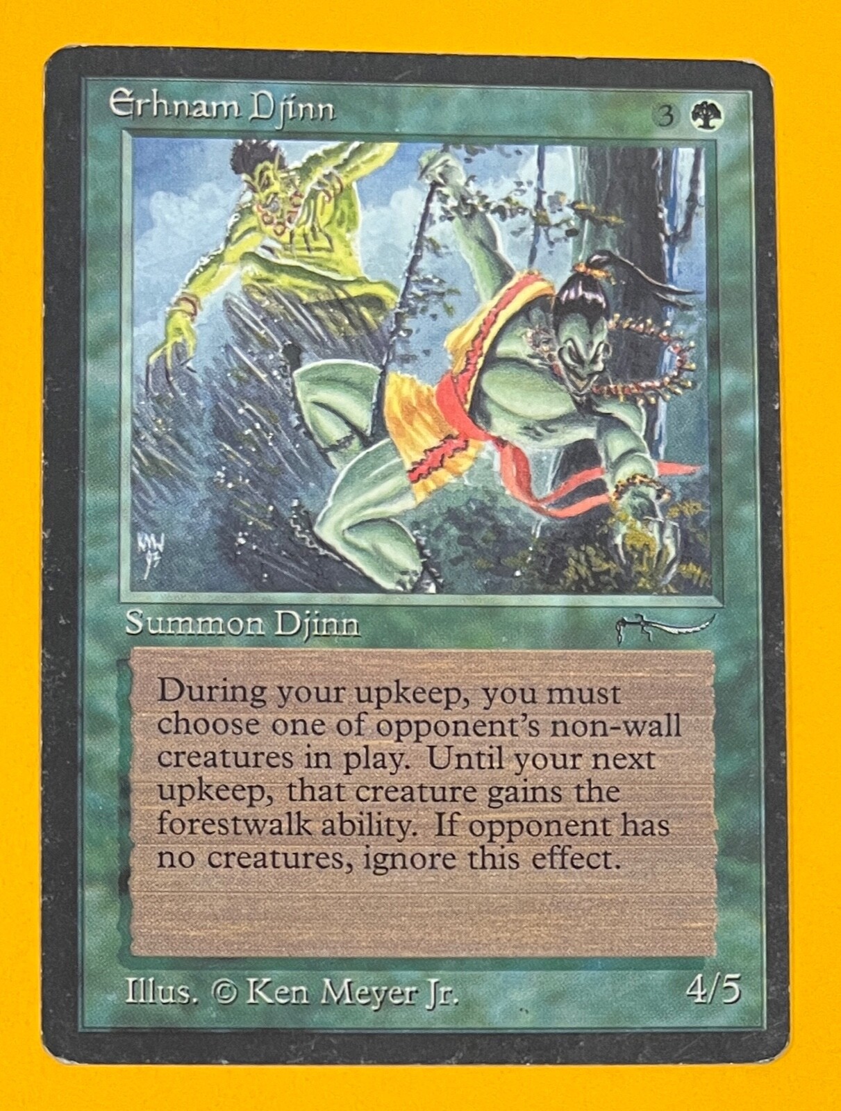 MTG ERHNAM DJINN Arabian Nights (OldManMTG 005-030) | eBay