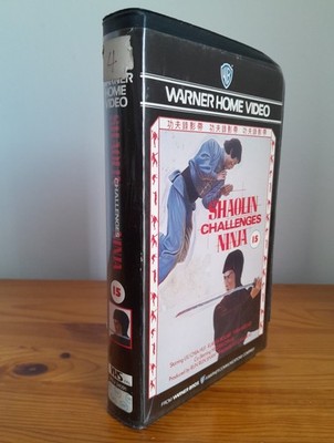 Shaolin Challenges Ninja. 1978. Shaw Brothers. Warner Home Video Big Box VHS