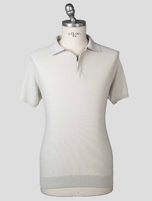 Fioroni Gray Cotton Polo FI194 Man