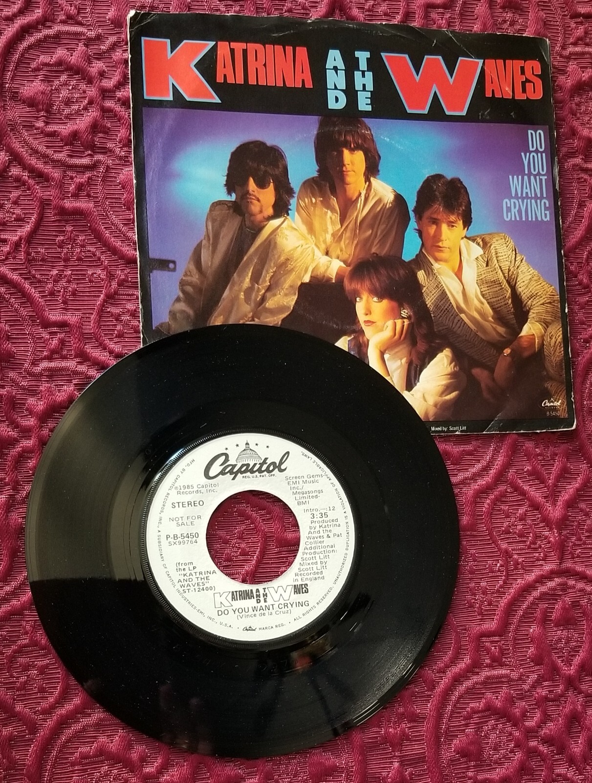 Katrina and The Waves - Do You Want Crying - PROMO - 45rpm
