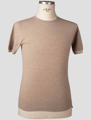 Fioroni Beige Cotton T-Shirt FI238 Man