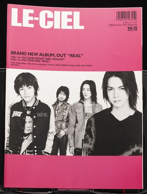 L'Arc~en~Ciel LE-CIEL 2000 Vol.25 Japan Fan Club Book hyde