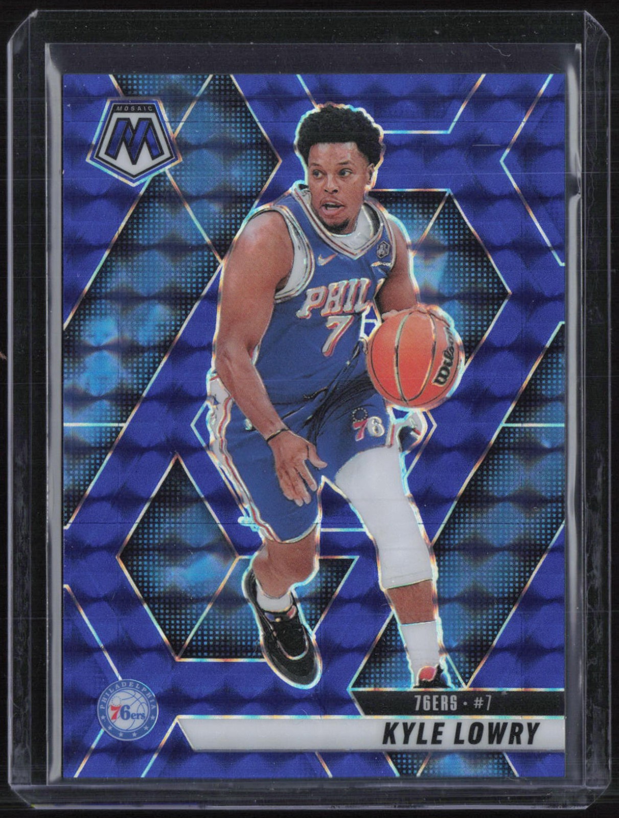 2024 Panini Mosaic Blue #104 Kyle Lowry 132/199