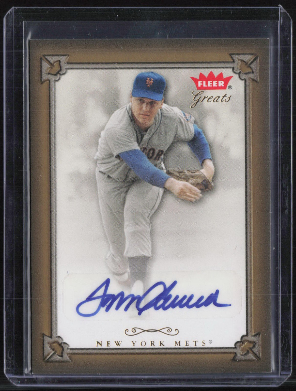 2004 Fleer Greats Tom Seaver Auto Autograph