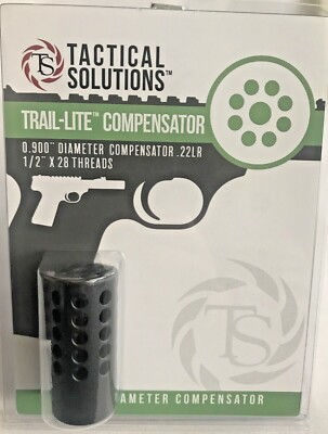 Tactical Solutions Trail-Lite .900" Compensator  For Browning Buck Mark Black