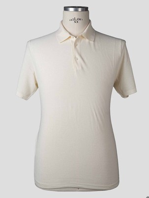 Fioroni White Cotton Polo FI215 Man