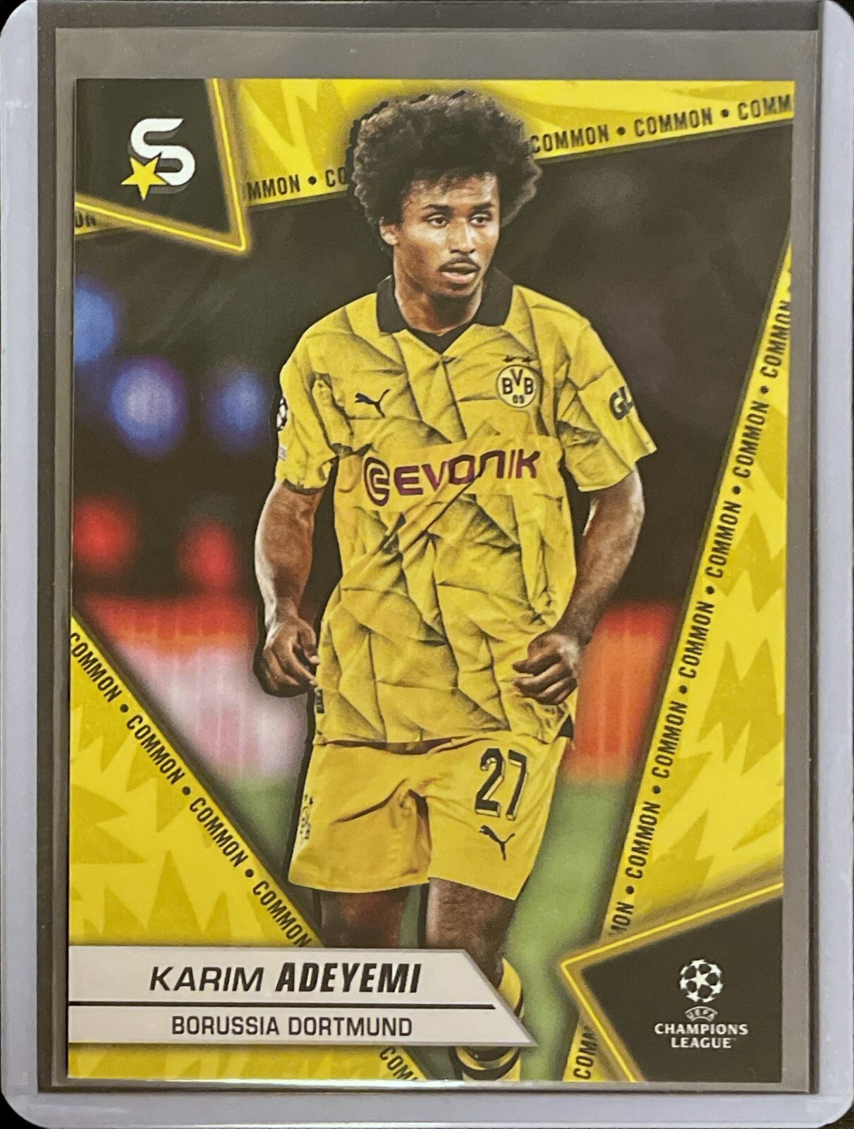 Karim Adeyemi - 2023-24 Topps Superstars Soccer - Yellow
