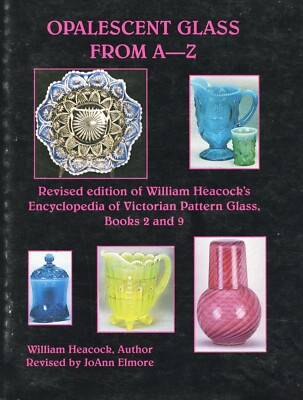 Opalescent Glass   Makers Patterns Dates (1,300+ Items) / In-Depth Book + Values