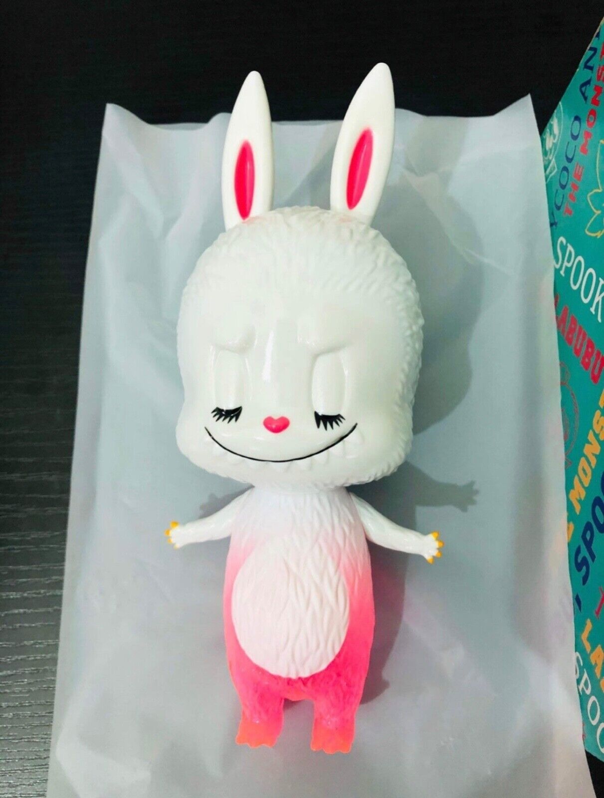 Rare ❤️ labubu calm How2work kasing lung vinyl sofubi Rare ❤️ labubu calm How2work kasing lung vinyl sofubi