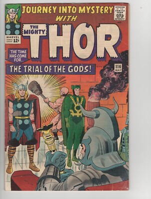 Journey Into Mystery #116 GD/VG Jack Kirby 1st Princess Rinda & Hymir Thor