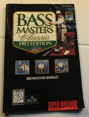 Super Nintendo SPORTS instruction manuals SNES -- you pick -- free shipping!!