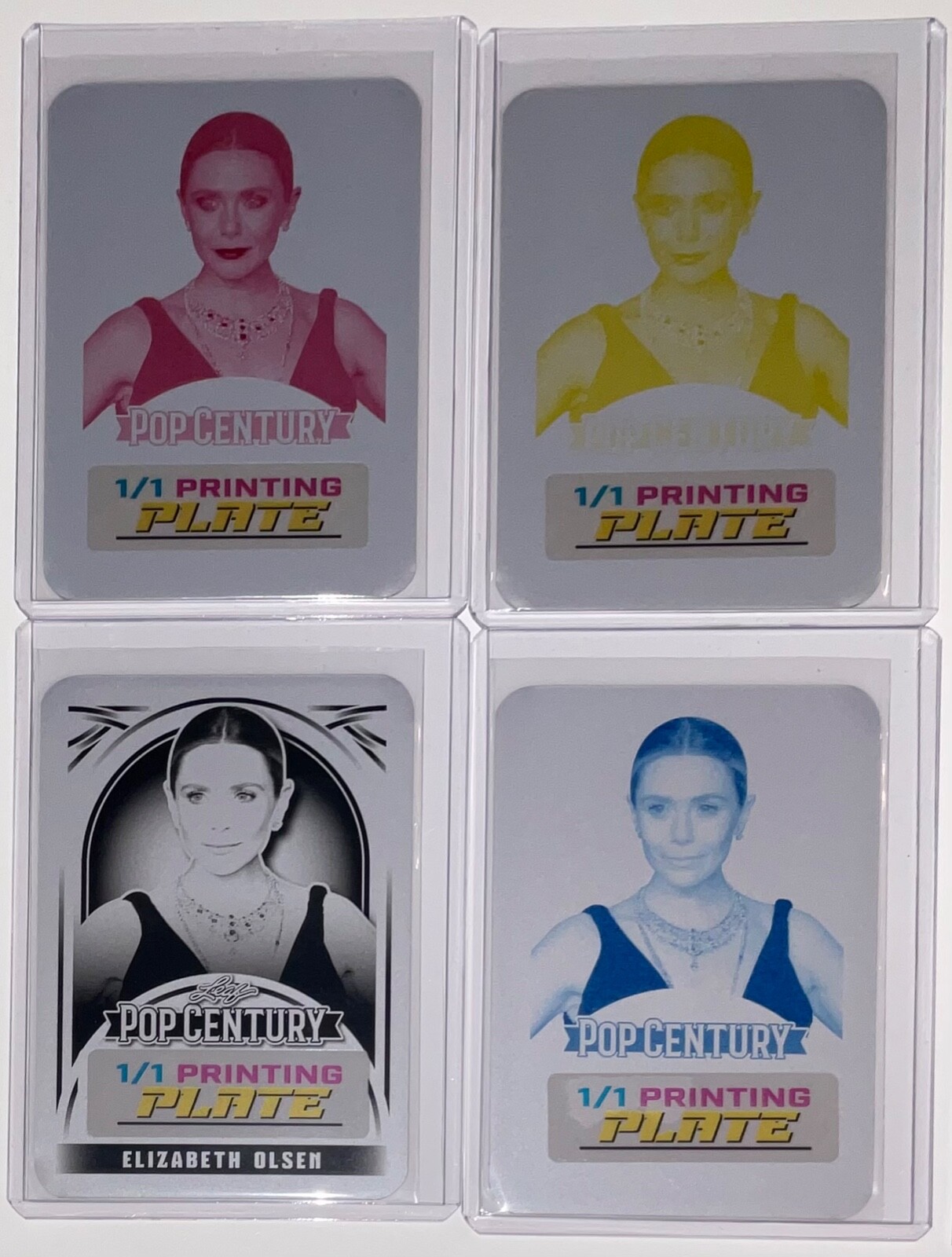 【1/1】 Leaf POP CENTURY ELIZABETH OLSEN 2024 Leaf Metal Pop Century Elizabeth Olsen Base Printing