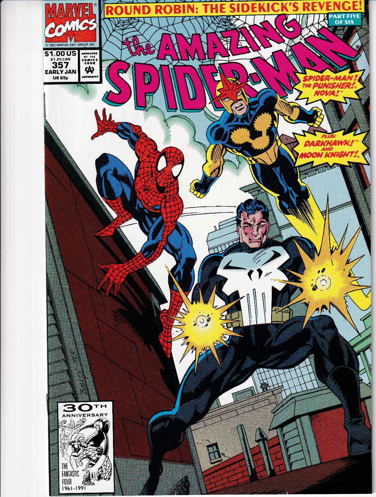 AMAZING SPIDER-MAN Vol. 1 #357 Early January 1992 MARVEL