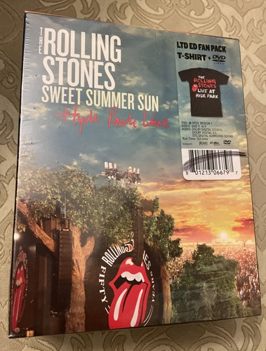 (未使用･未開封品)Sweet Summer Sun - Hyde Park Live[DVD/T-Shirt Combo] (2013) Amazon.com: The Rolling Stones: Sweet Summer Sun - Hyde Park