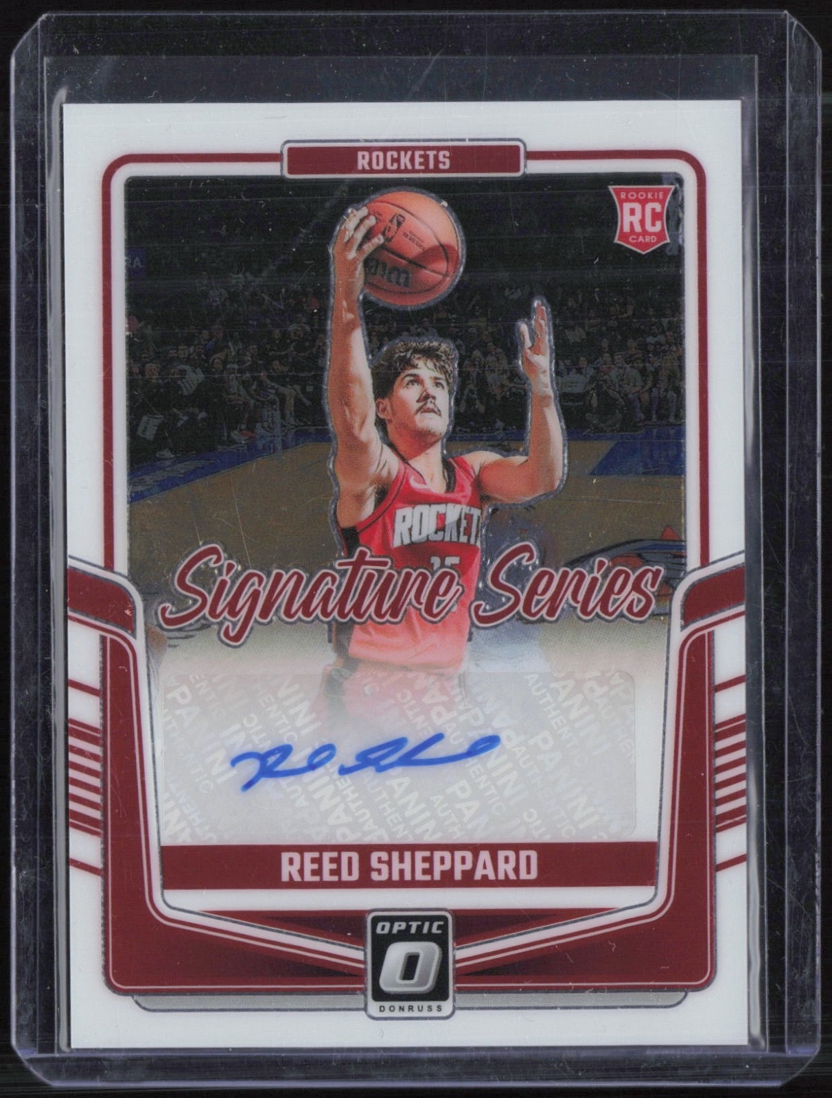 2024 Panni Donruss Optic Signature Series Reed Sheppard Auto AutographRC Rookie