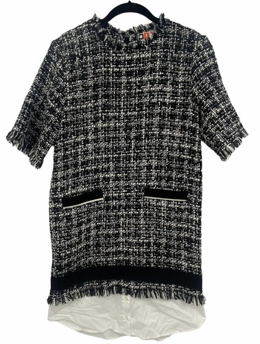 【送料&関税込】MSGM Black Short Dress Short smocked dress