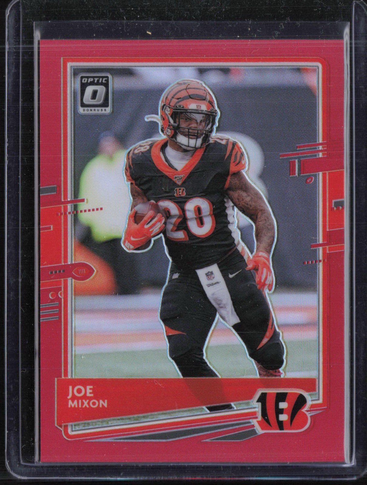 2020 Panini Donruss Optic Red # 24 Joe Mixon 96/99