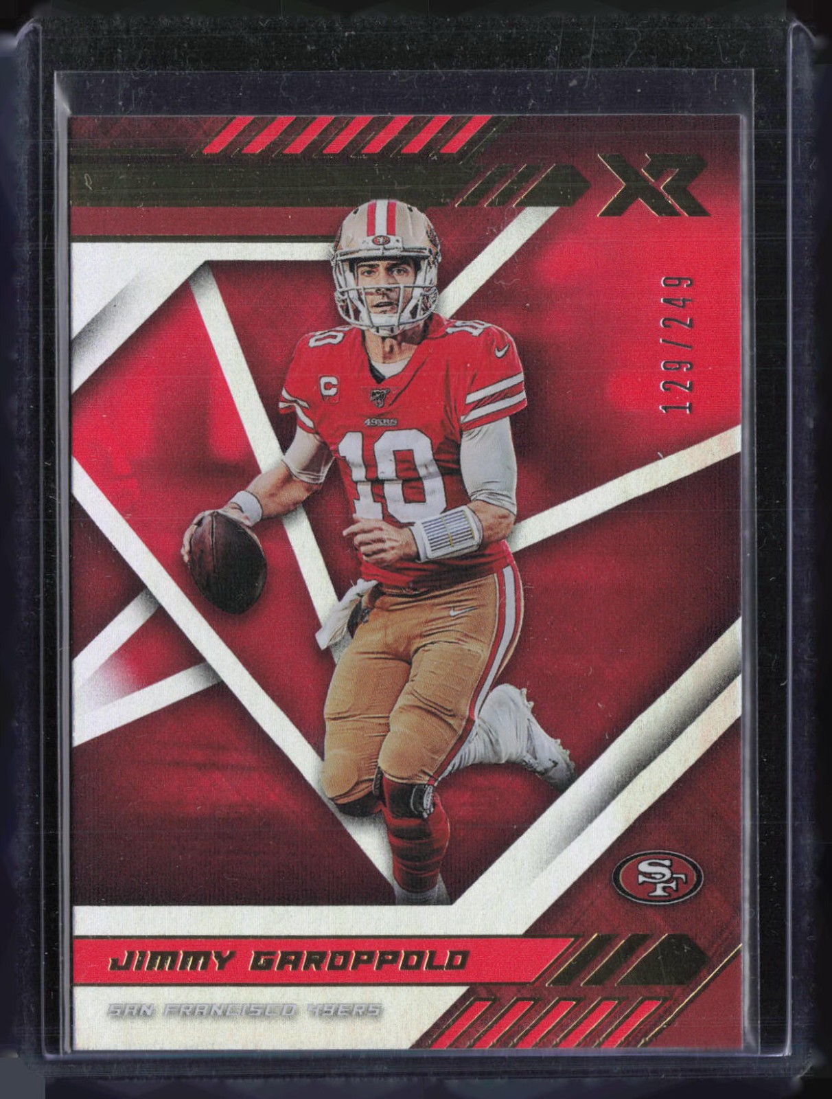 2020 Panini XR Red #7 Jimmy Garoppolo 129/249