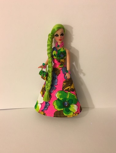Custom Topper Dawn Doll ~Apple Green Blossoms Glori!~
