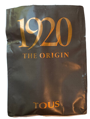 Tous 1920 THE ORIGIN 0.05 oz 1.5 ml Eau De Parfum Spray Mini/Travel Sample Vial