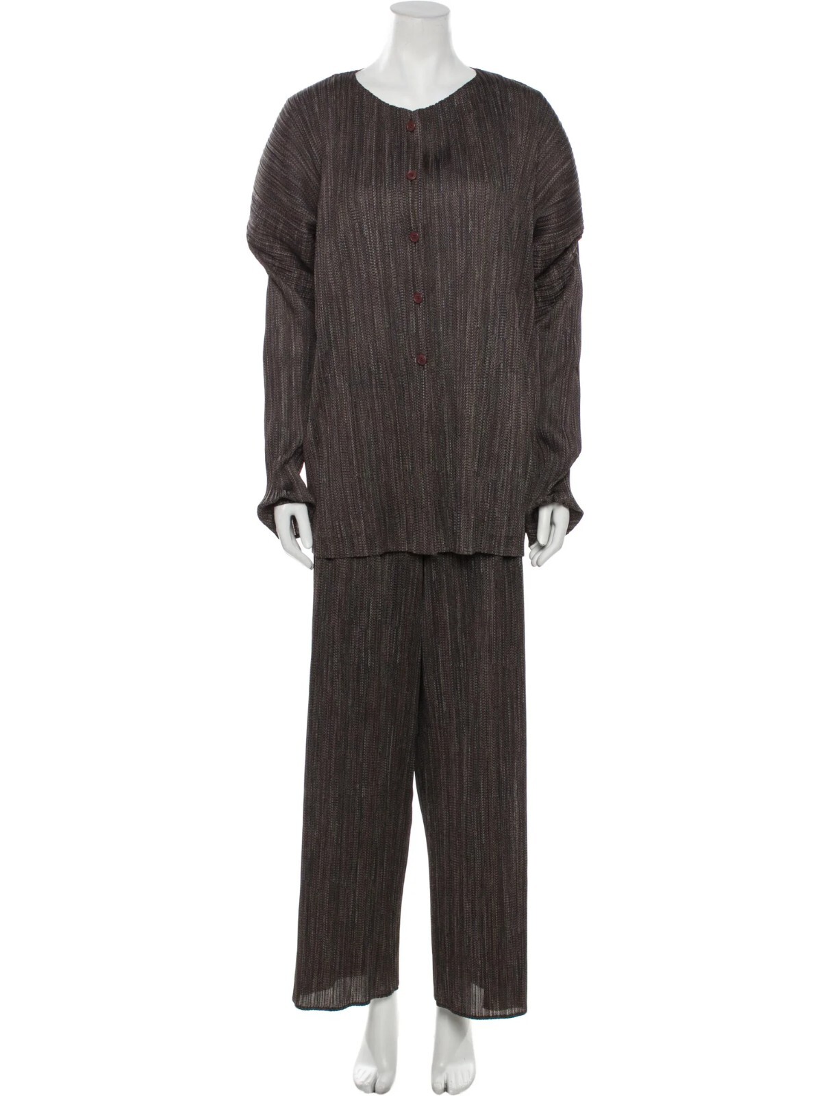 パンツ 1996 PLEATS PLEASE Gradation Pants PLEATS PLEASE ISSEY MIYAKE Vintage 1996 Pant Set Size: XS