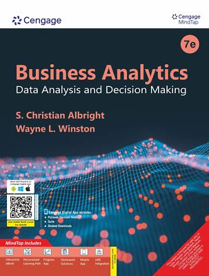 FAST SHIP Business Analytics Data Analysis & Decision Making 7E By Christian