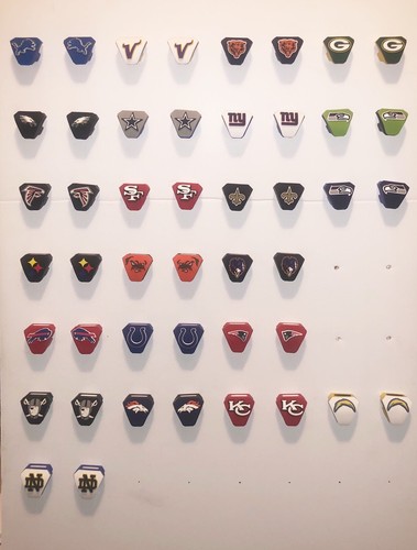 Under Armour Visor Clip 3D Bumpers 1 Team Set Only (Clips Not Included)