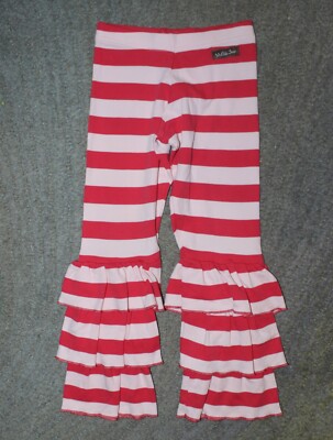 Matilda Jane (It's A Wonderful Parade) Red Rover Bennys Leggings - Size 6 - EUC
