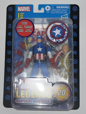 Hasbro Marvel Legends 20th Anniversary Captain America 6 inch Action Figure -