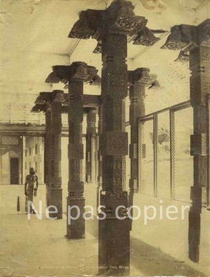 KANDY vers 1880 palais du Roi photo 27 x 20 cm par Apothecaries