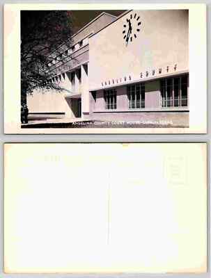 postcard -  Angelina  County Courthouse, Lufkin, Texas