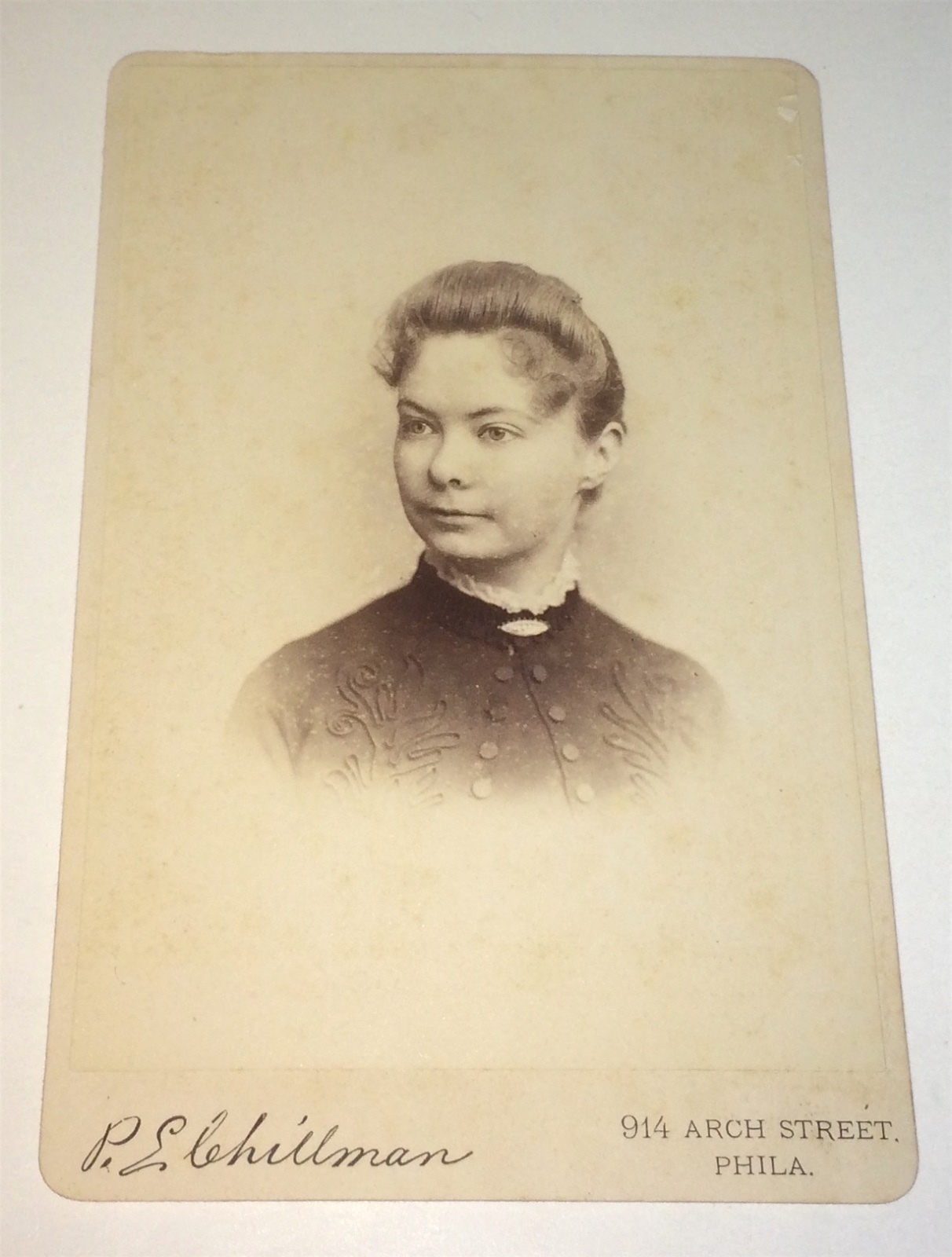 Rare Antique American Famous Ford Family Philadelphia, PA Cabinet Card Photo!