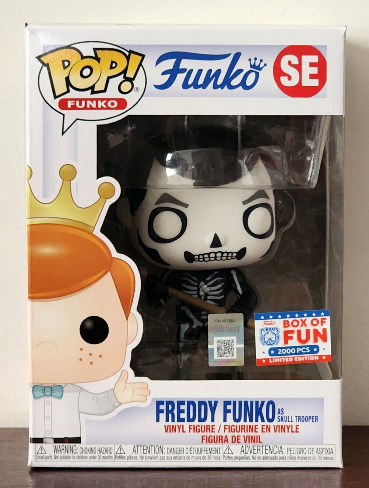 At læse Blank prinsesse Funko POP! Freddy Funko as Skull Trooper LE 1/2000 Fortnite 2021 Box of  FunのeBay公認海外通販｜セカイモン