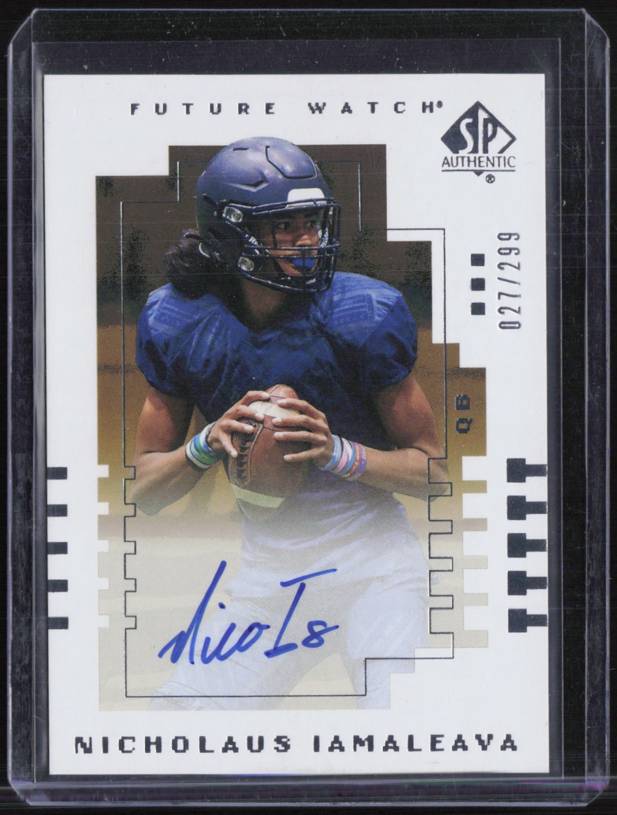 2023 SP Authentic Nicholaus Iamaleava 27/299 Auto Autograph