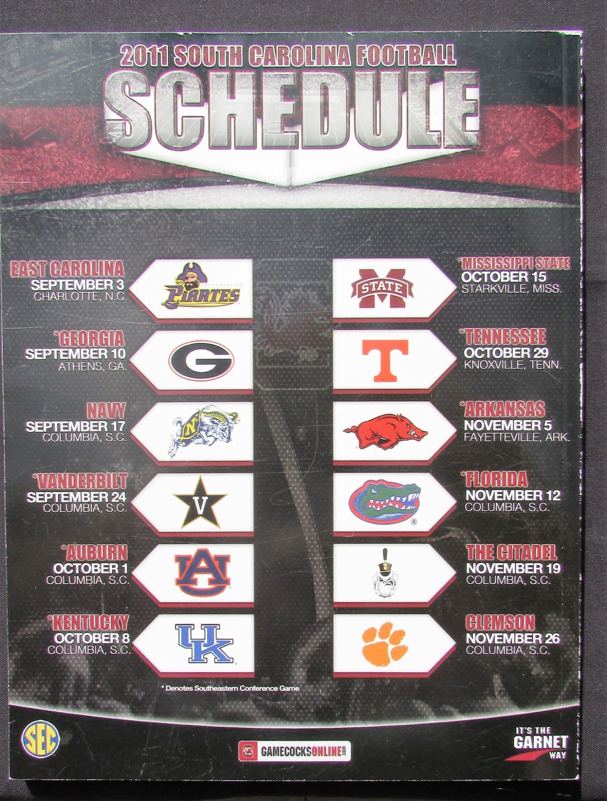 2011 University of South Carolina Football Media Guide - Steve Spurrier