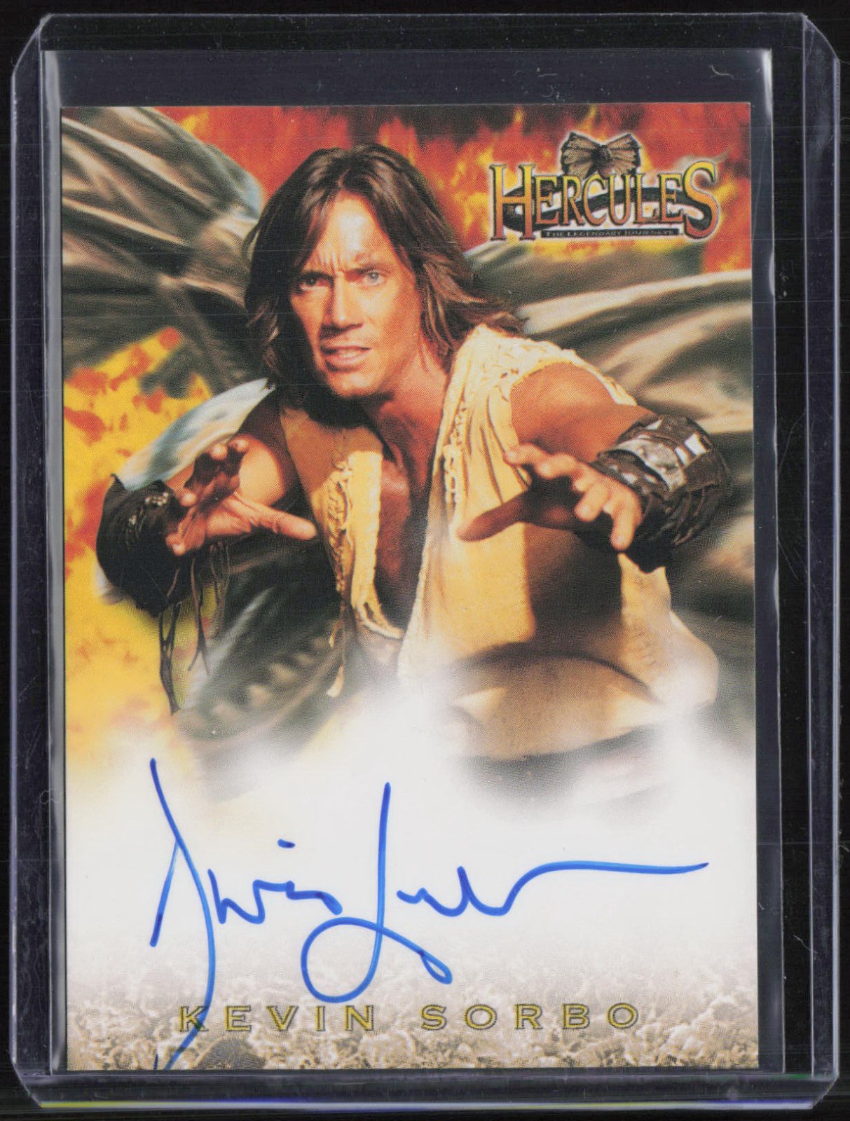 2001 Hercules The Legendary Journey Kevin Sorbo Auto Autograph