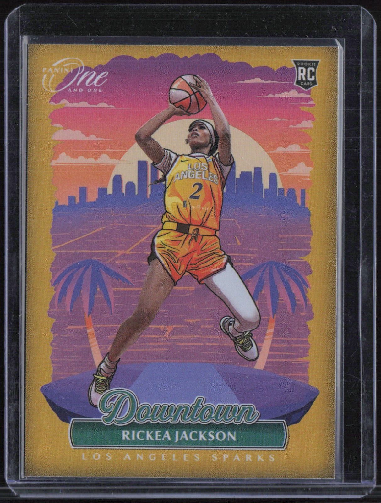 2024 Panini Instant WNBA Downtown #4 Rickea Jackson RC Rookie