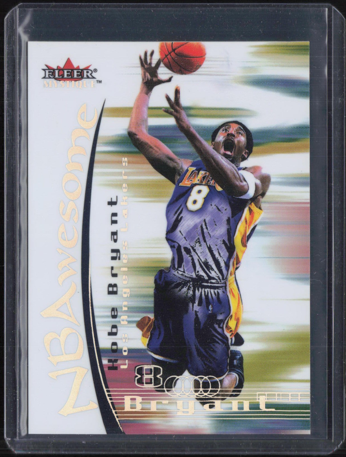 2000 Fleer Mystique NBAwesome #3 Kobe Bryant