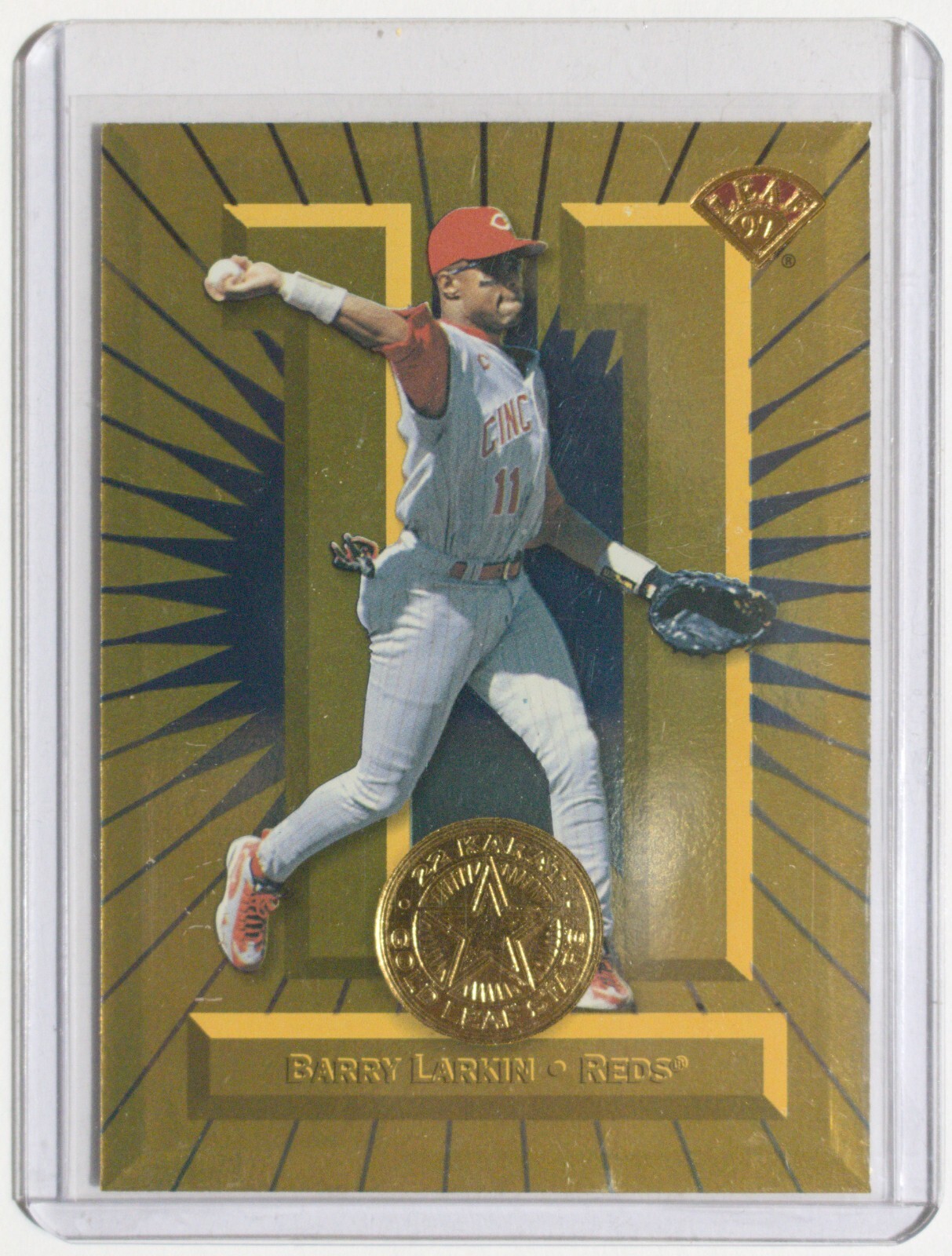 メジャーリーグ　カード　Barry Larkin 1988 Fleer Baseball Card #239 Barry Larkin Cincinnati Reds
