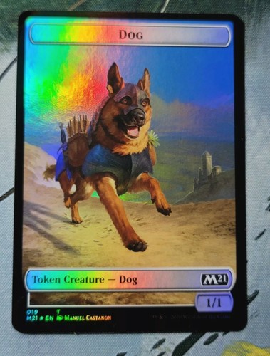 【MTG】Premium Foil Token set COMMANDER FOIL TOKENS - 16 Card Set — Aaron Miller Illustration