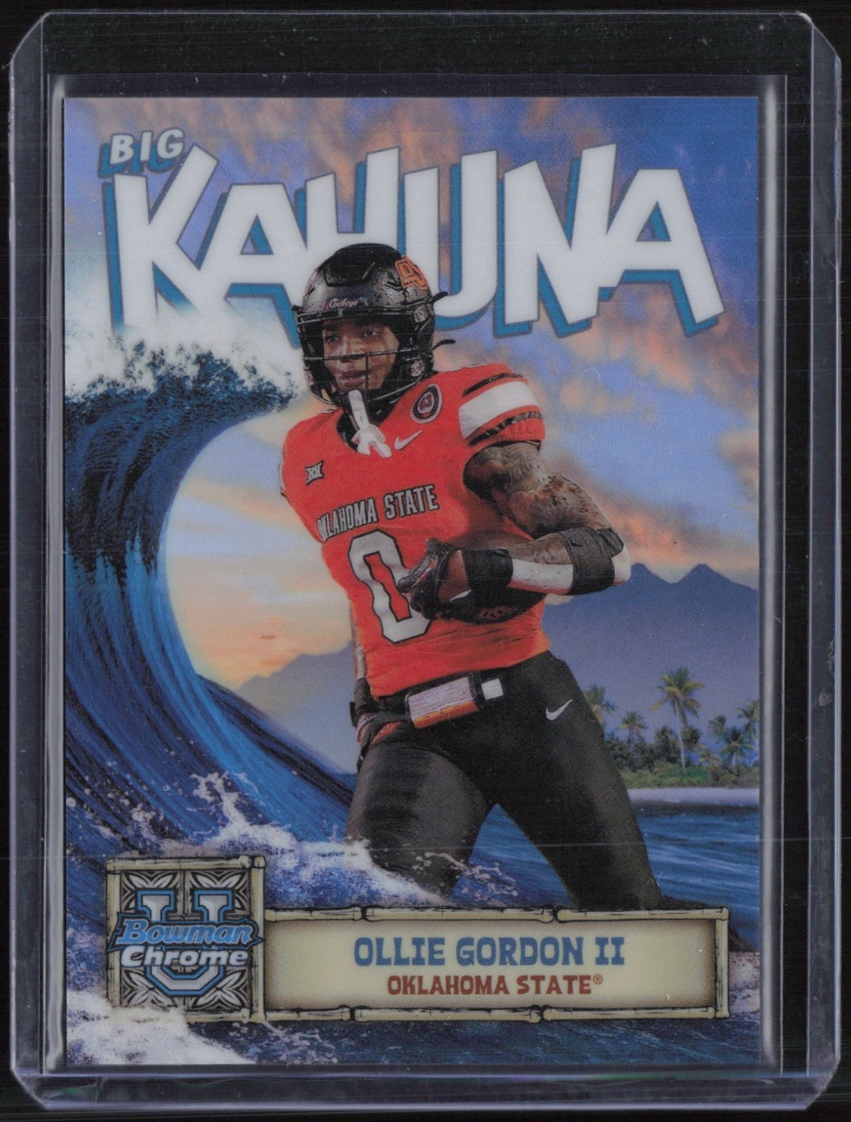 2024 Bowman University Chrome Big Kahuna Ollie Gordon II RC Rookie