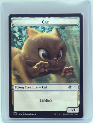 Token Cat/Cat 027/028 NM MTG Secret Lair Drop Series Cat OMG Kitties