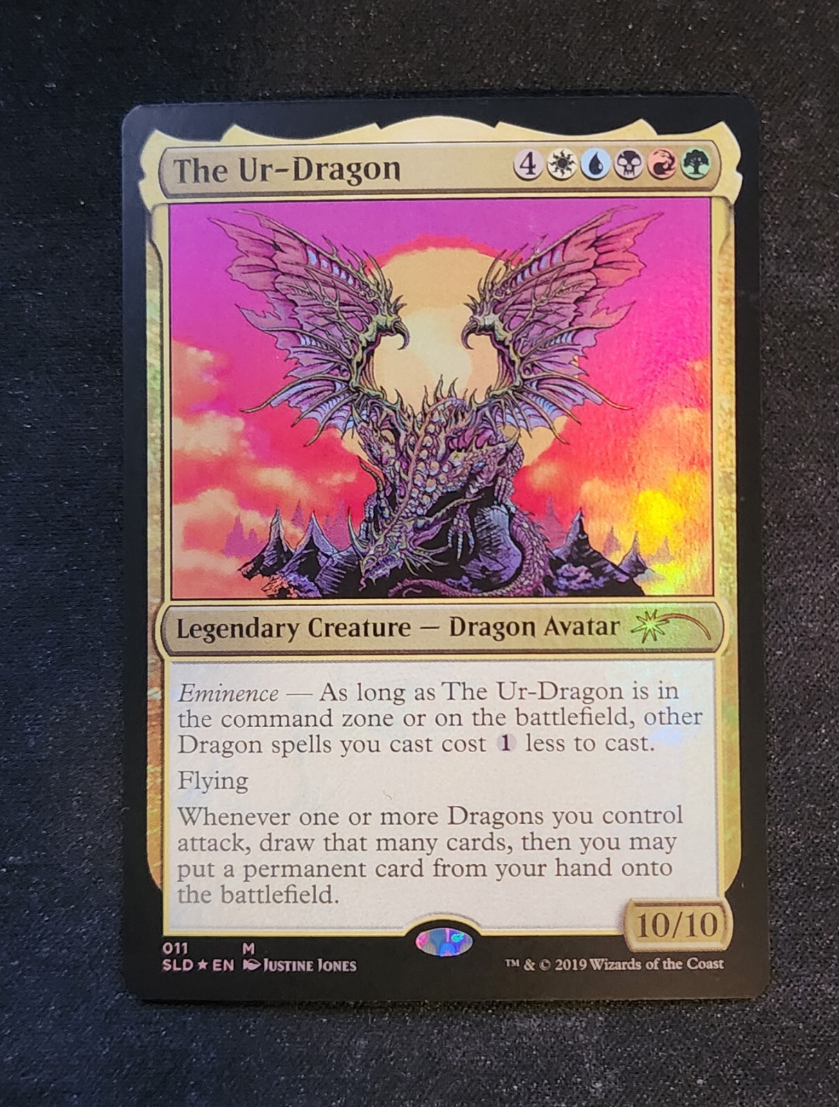 始祖ドラゴン　foil　secret lair　The Ur-Dragon The Ur-Dragon Magic the Gathering Proxy
