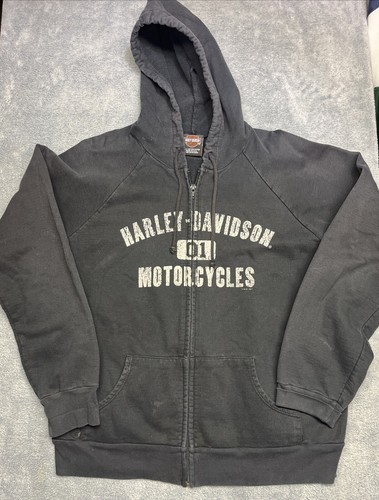 y2k✨️ Harley-Davidson トラックジャケット ジャージ ロゴ RARE Custom Y2K Sport Tek Harley Davidson Hoodie Sweatshirt