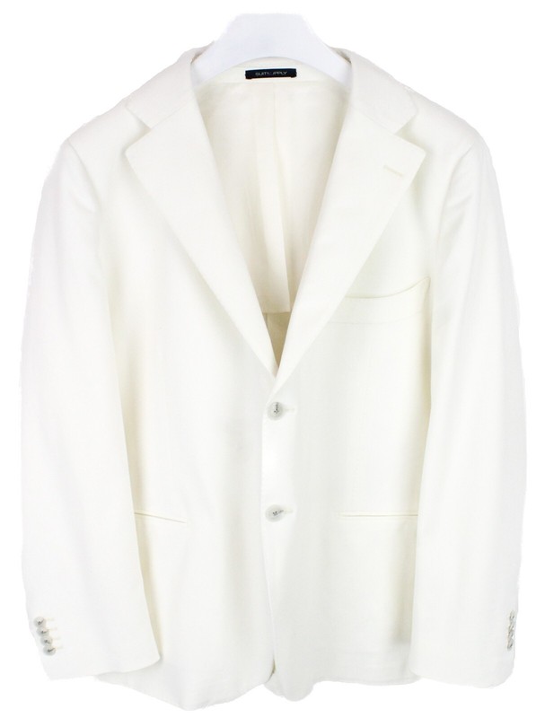 Suitsupply La Spalla Blazer Homme Uk 50s Coupe Droite Cran Revers Demi DoublÃ©