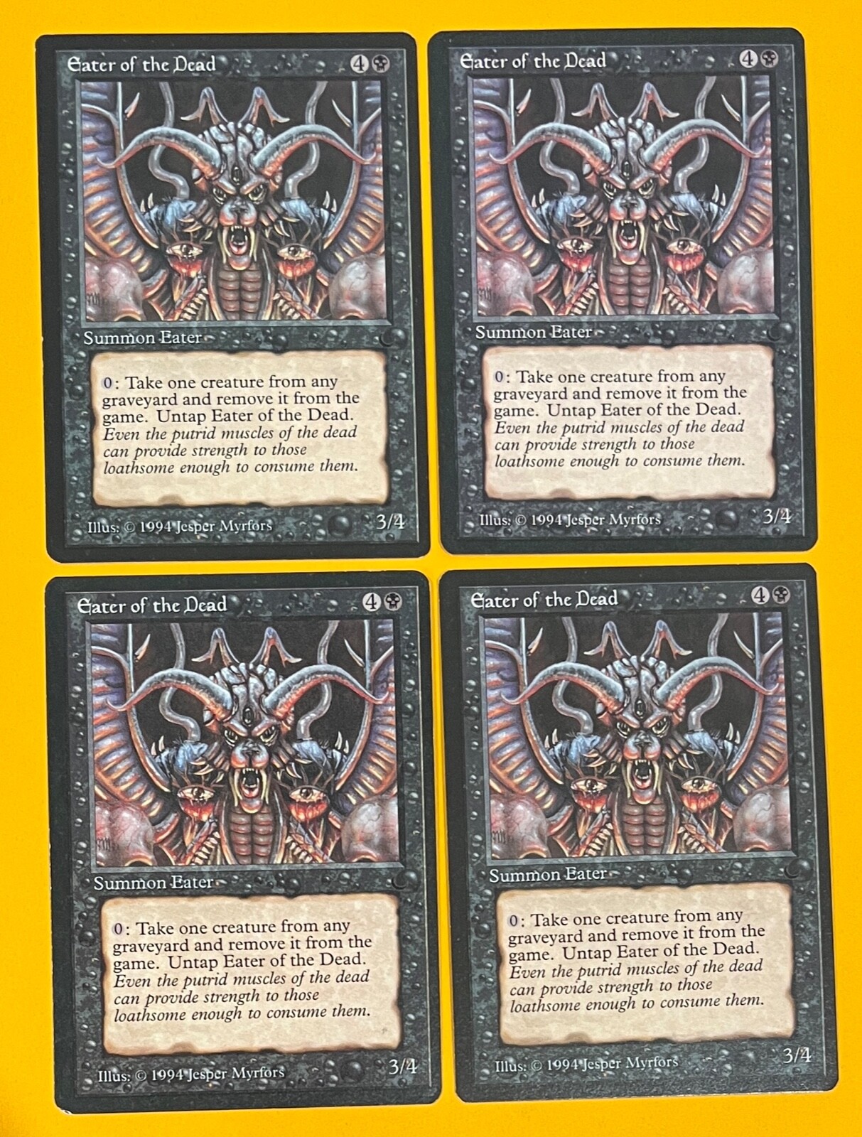 MTG EATER OF THE DEAD (x 4) The Dark (OldManMTG 005-238) | eBay