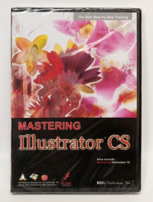 Mastering Adobe Illustrator CS PC MAC CDROM stepbystep training lessons NEW