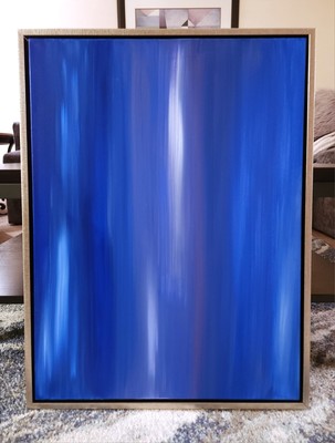 ''Echos In Blue'' original acrylic painting 